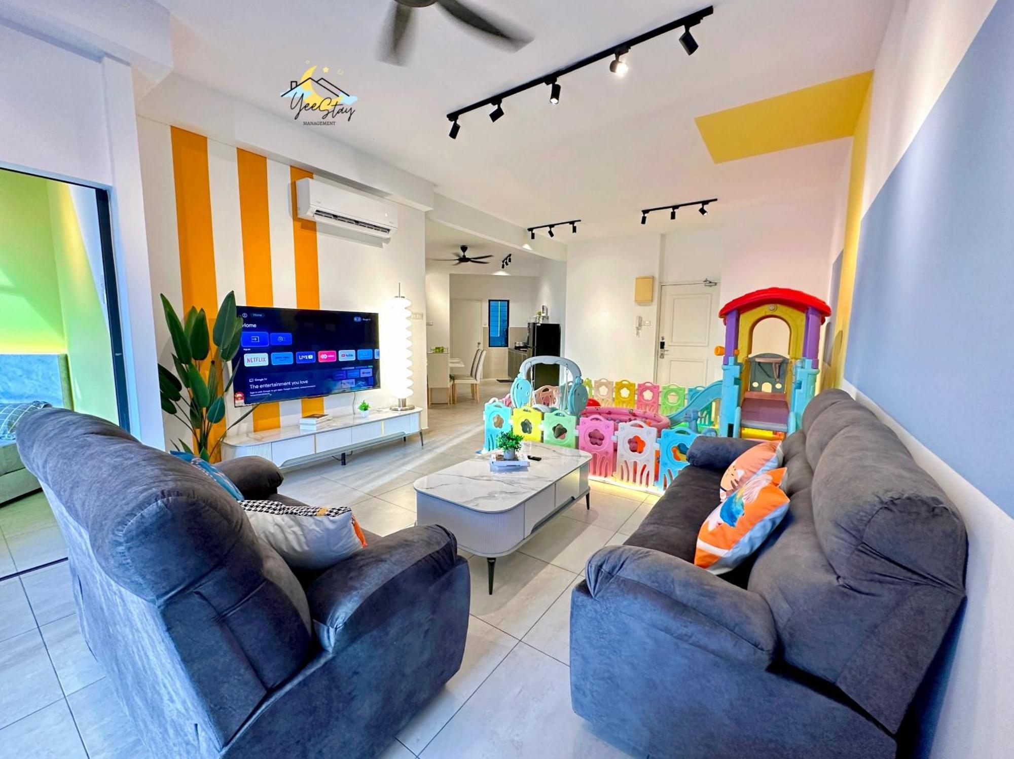 MalaccaAtlantis 8-12Pax/Netflix/Video Game/5Min To Jonker公寓 外观 照片